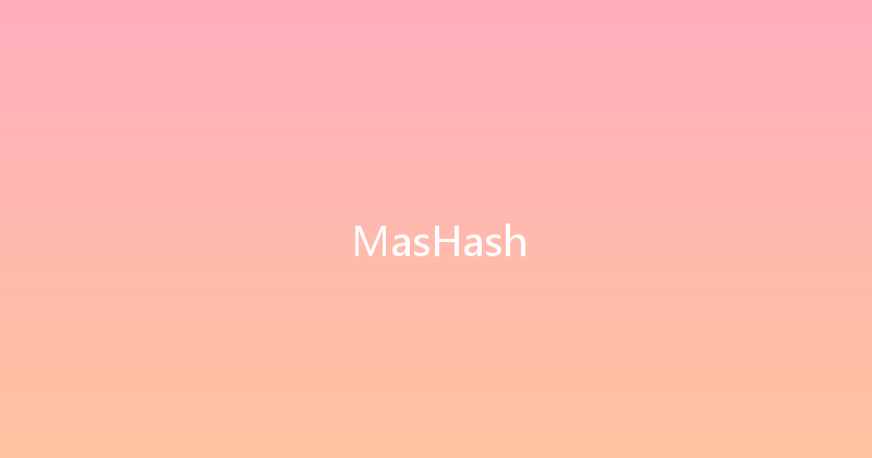 MasHash 