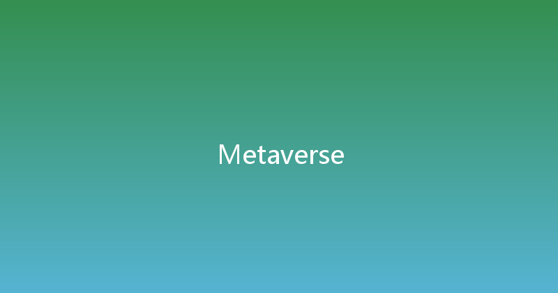 Metaverse 